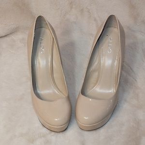 ALDO Nude Pumps Size 7
